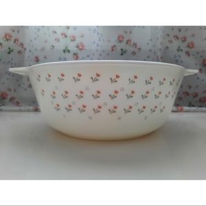 Pyrex Tulip Print Bowl | Made in England